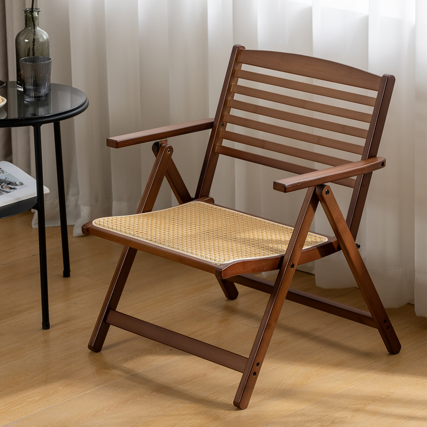 阳台休闲椅子户外免安装可折叠椅