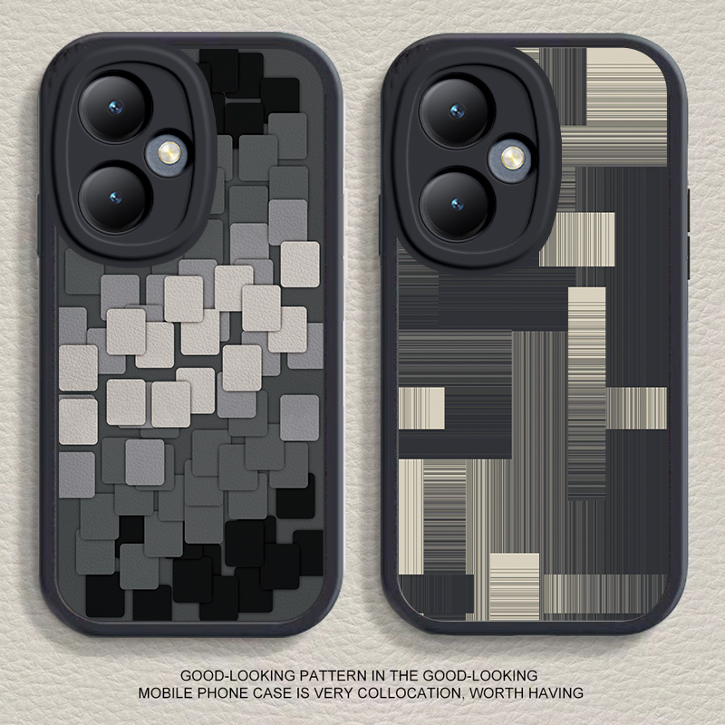 oppoa2m手机壳布纹格子