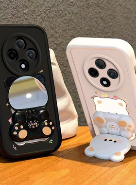 适用OPPOA6Pro手机壳小熊支架A6Pro5G保护套PLN110新款OPPO液态硅胶镜头全包防摔PR0POR外壳OPA0PP0OPPA男女