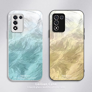 适用OPPOK9S手机壳OPPO新款K9S5G套OPPOKS09KS硬OPK玻璃OPPK全包OPP0PP0PPO防摔PPOK高级感OPOPK男女渐变羽纱