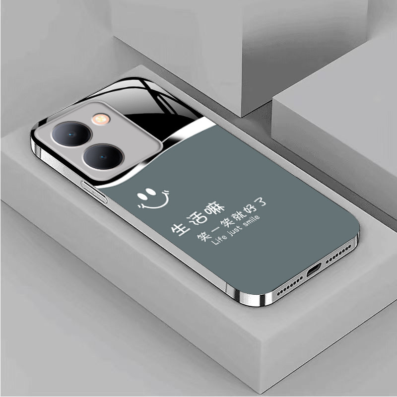 适用荣耀X70i手机壳华为honorX70i新款ABR一AN00保护套ABRANOO玻璃全包防摔X7Oi女男honor叉七零外壳笑一笑