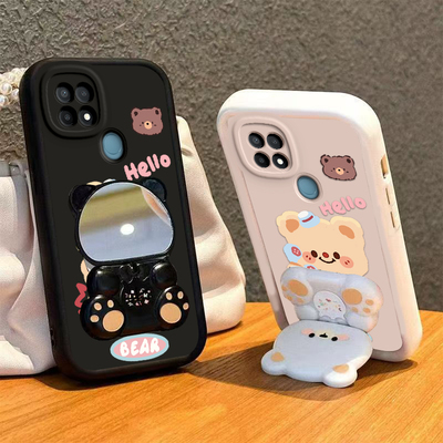 OPPOA35手机壳小熊支架OPPO新款A35套OPA机OPPA硅胶opopa/poopa全包opp0pp0ppo防摔ppoa男a36女oopoa/opooa