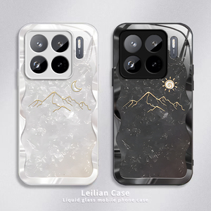 适用小米15SPro手机壳Xiaomi15S Pro保护套S15SP新款电镀玻璃镜头全包防摔高级感外壳SPr0SPor男女太阳月亮