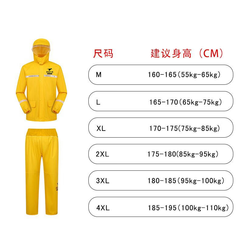 美團餓了嗎外卖雨衣骑手骑行装备众包专送防爆雨雨裤男员专用防水