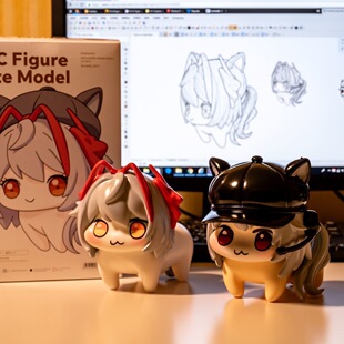 【全款】doro桃乐丝cos维什戴尔露娜doro三角洲明日方舟q版手办