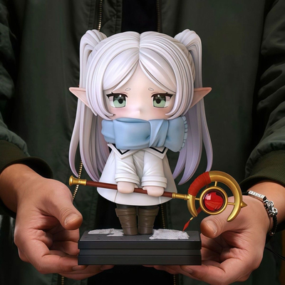 【全款】Q版冬装芙莉莲可爱手办二次元美少女模型摆件动漫周边