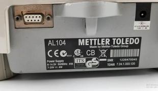 电子分析天平 高精度称 万分之一 AL104 TOLEDOAL 0.1mg METTLER