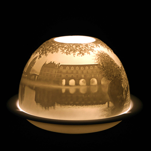 Bernardaud/柏图法国进口生日结婚送新娘婚礼伴手礼香薰蜡烛碗