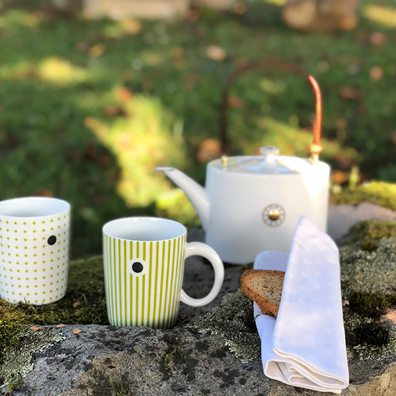 BERNARDAUD柏图法国进口马克杯陶瓷杯咖啡杯水杯茶杯早餐杯礼盒