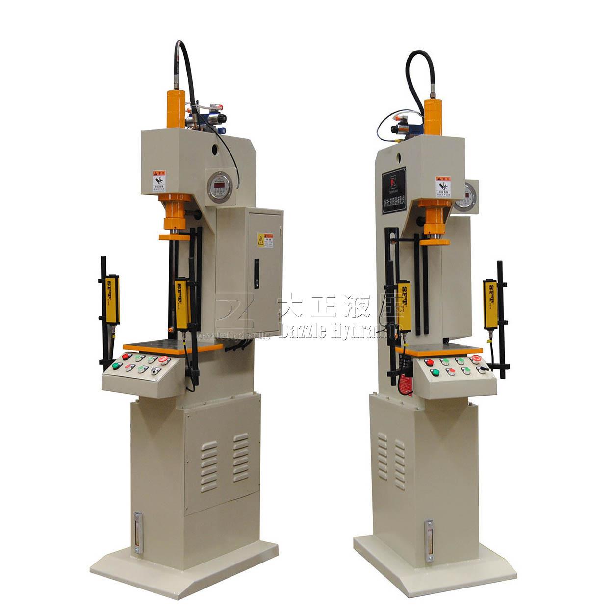 大正液压机YL41-5吨3吨单柱液压机小型单臂液压机