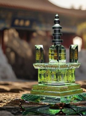 水晶舍利塔阿育王塔密封装