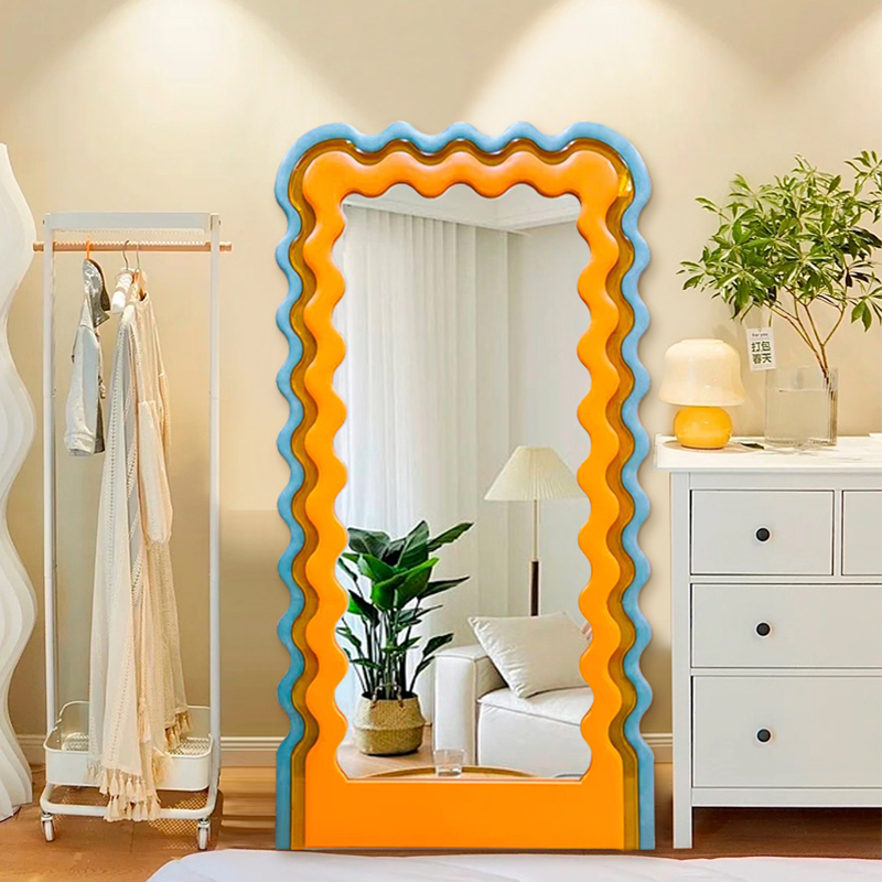 C2多巴胺异形落地镜壁挂穿衣镜