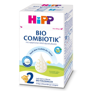 HiPP喜宝德国珍宝版有机益生菌婴幼儿宝宝新生儿进口二牛奶粉2段