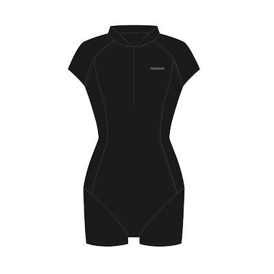 TOSWIM泳衣女夏连体平角