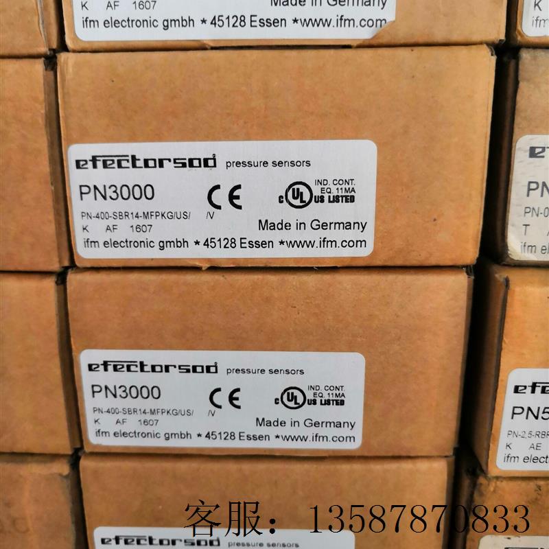 议价蓝钻卖家易福门压力传感器PN3003 现货