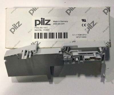 PZ PSSU BS 1/8C 312651 德国皮尔兹继电器底座
