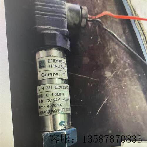 议价E+H P31 压力变送器压力传感器0~1.0MPA 4-20MA PMP131 0-10b