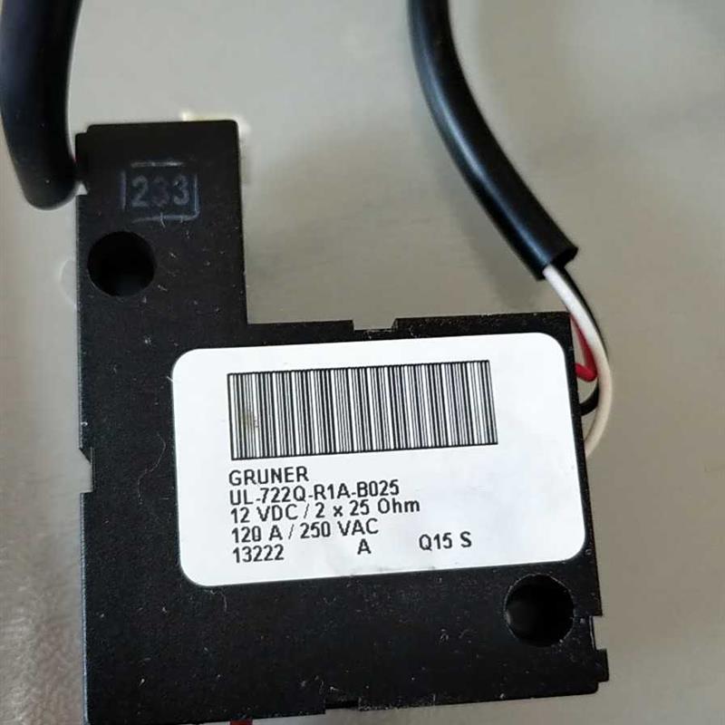 议价ATS22软启动GRUNER旁路接触器UL-722Q-R1A-B025 12VDC