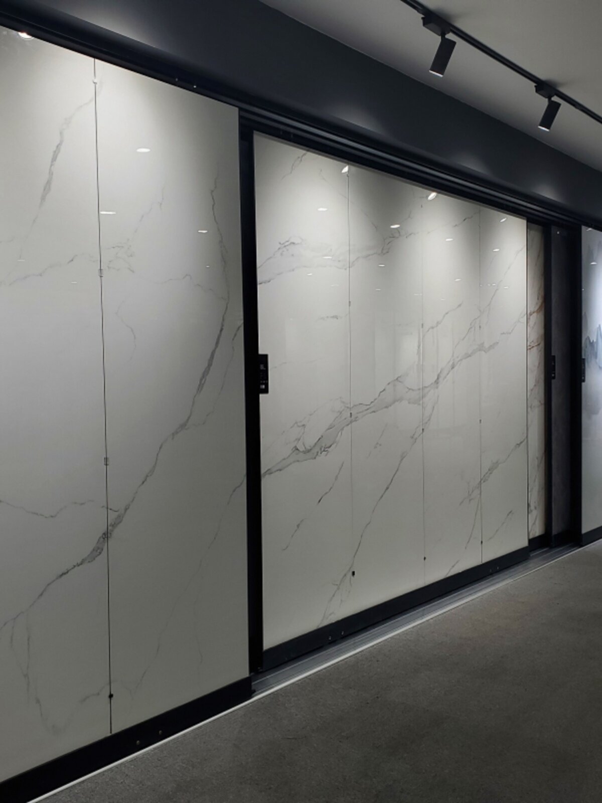 800x2600简约连纹电视背景墙客厅大理石大板瓷砖灰色轻奢风岩板