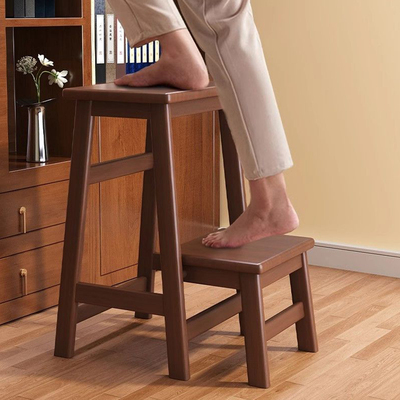家用折叠楼梯凳两用实木多功能