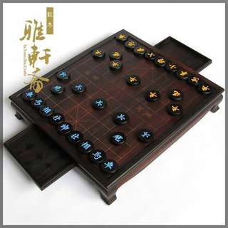 老红木工艺品家用成人中国象棋橡棋桌子实木紫檀木高档围棋盘大号