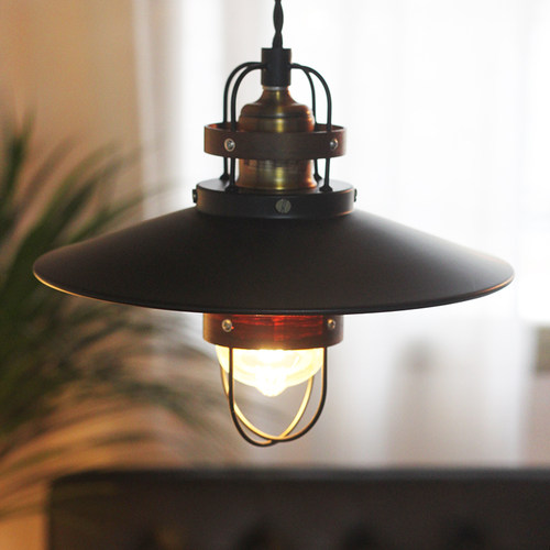 出口日式安装实木复古诧寂风吊灯