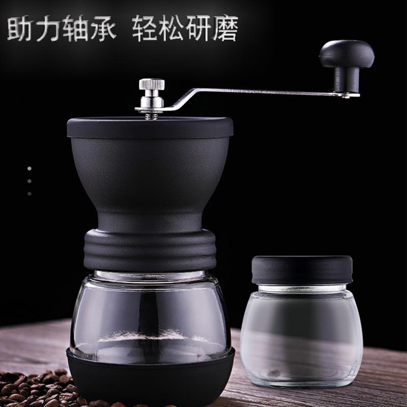 手摇磨豆机可水洗手动手冲咖啡研磨器手磨的器具家用小型意式便携