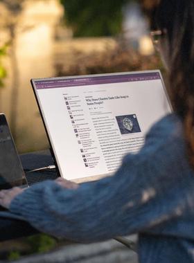 美国Eazeye Monitor 2.0 23.8寸Rlcd全反射屏显示器 无蓝光类纸屏