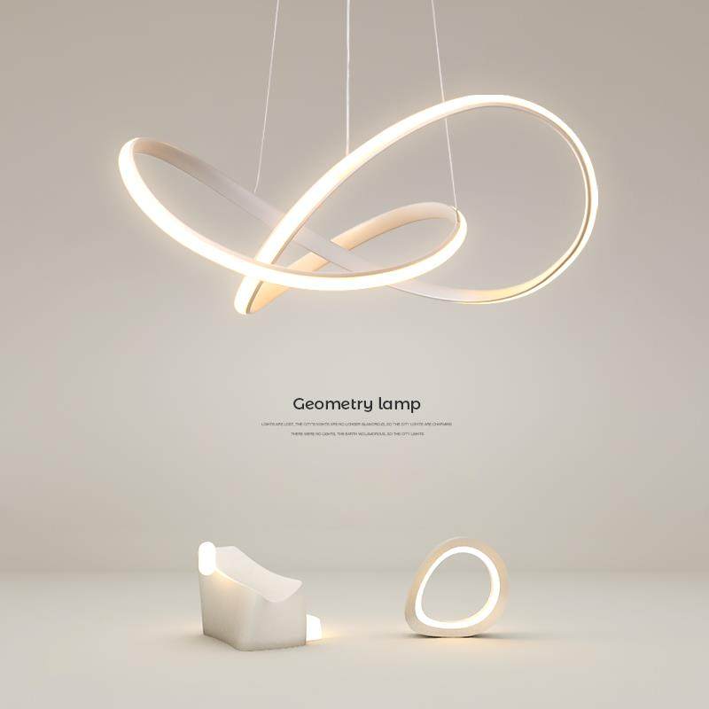 大气客厅灯led吊灯个性现代简约创意房间主卧室灯书房饭厅灯灯具