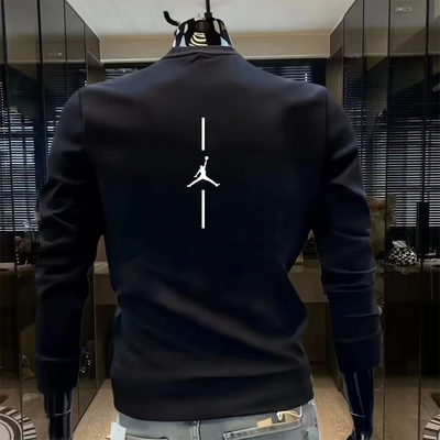 秋冬季新款圆领卫衣男