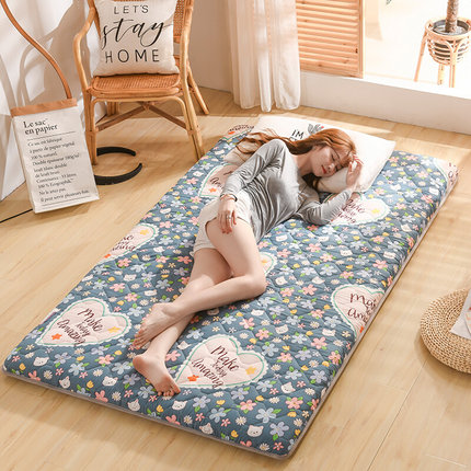 可折叠加厚床垫地垫睡觉打地铺隔凉儿童游戏垫婴儿爬爬行垫子家用