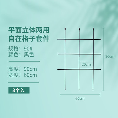 寻有植物 DAIM花架爬藤架月季铁线莲支撑杆自在格扇形拱门支架i.