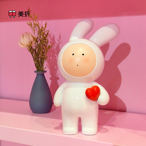 美拆安东尼不二兔30cm雕像