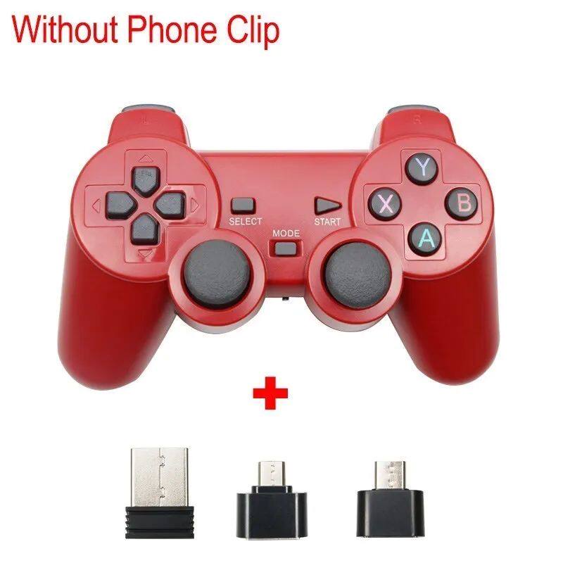 안드로이드 폰|PC|PS3|TV 박스 JOYSTI용 2.4G 무선 게임패드
