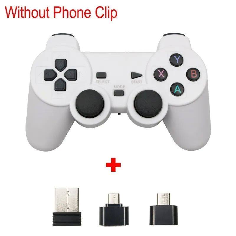 안드로이드 폰|PC|PS3|TV 박스 JOYSTI용 2.4G 무선 게임패드