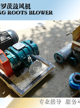 MAGN闽固养鱼养虾打气增氧2寸50罗茨鼓风机