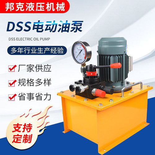 厂家供应 DSS电动油泵小型液压泵 DSS液压电动泵液压油泵型号多样