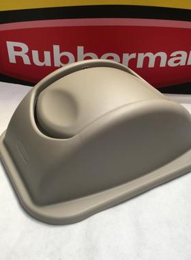 rubbermaid乐柏美免手动垃圾桶盖摇盖FG306700配FG295700使用