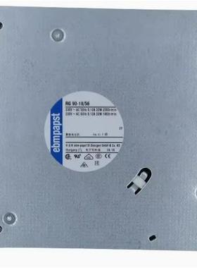 原装德国进口RG90-18/14N24V0.26AMX10通用主机散热鼓风机
