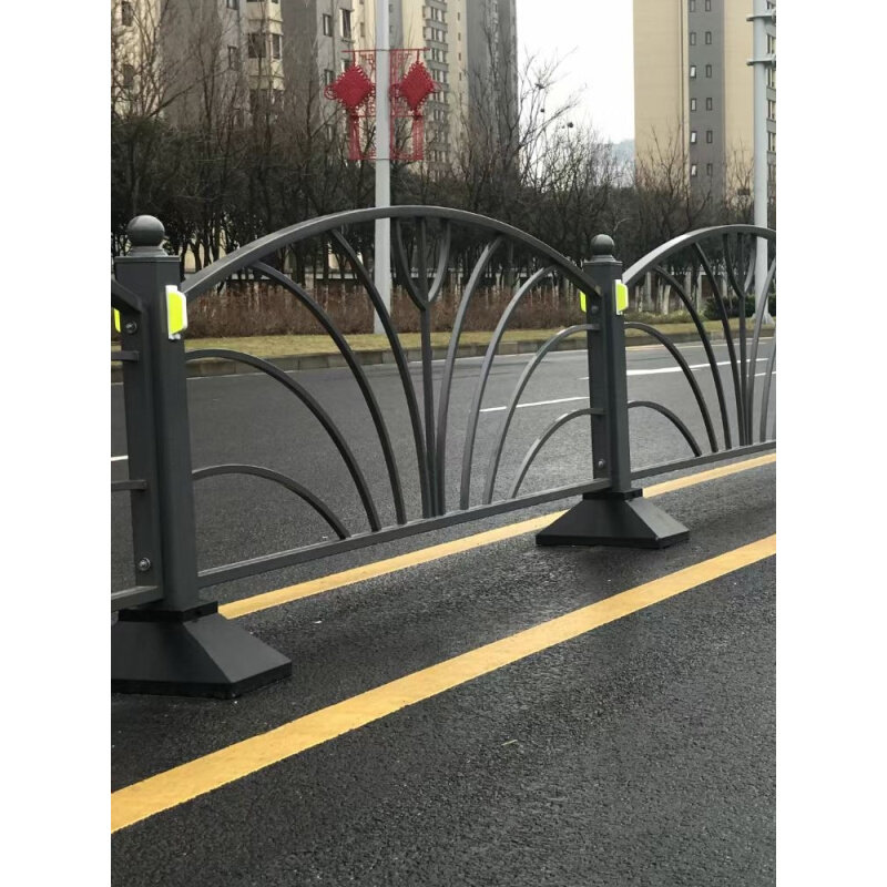 市政道路护栏公路分割栏杆临时围隔离防护栏马路防撞安全文化护栏