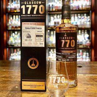 格拉斯哥1770 5年托卡伊甜酒桶单一麦芽威士忌 『狮』 赠送品牌杯