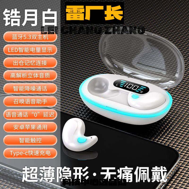 深圳瑞禾科技蓝牙耳机  迷你无痛触控通话高音长续航.私模通用新