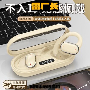 瑞和科技蓝牙耳机挂耳新款蓝牙耳机智能降噪挂耳式无线高音质长续