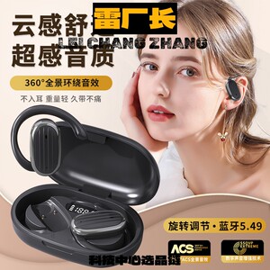 瑞和科技蓝牙耳机爆款挂耳式无线蓝牙耳机超长续航降噪通话跑步运