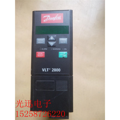 丹佛斯变频器VLT2800三相 VLT2815PT4B20SBR0DBF00A00C1