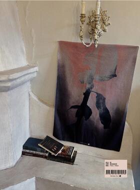 No!why shop·歪店夜寂系列-“枝”挂布背景布桌布装饰布复古挂毯