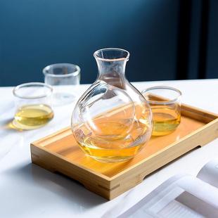 仓鼠降温冰酒壶创意白酒酒具组套家用小号酒杯子分酒器酒壶清酒杯