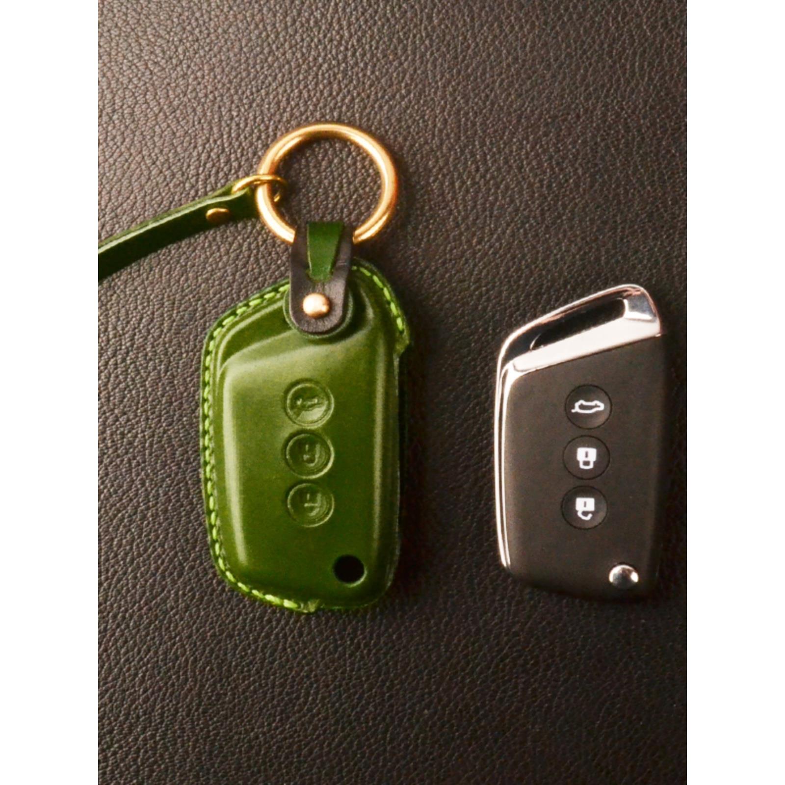 适应于新宝骏RS3钥匙套RM-5 RS-5汽车钥匙保护套rc-6皮手工钥匙包