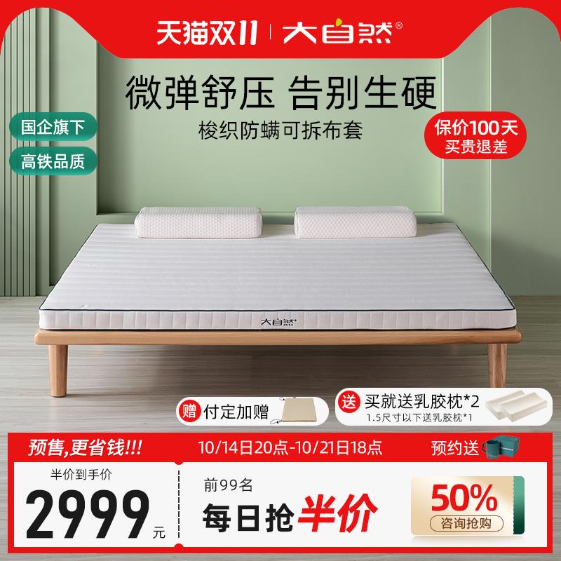 大自然山棕床垫防潮透气棕榈护脊防螨硬棕垫1.8m家用 A3