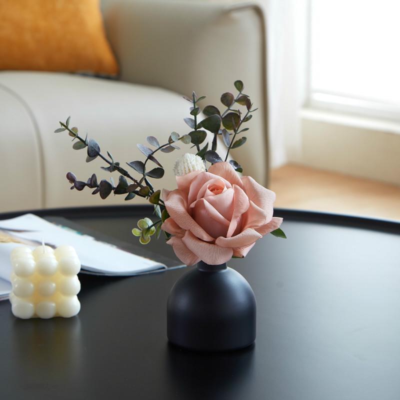 香薰摆件假花仿真花摆设客厅桌面茶几卫生间餐桌高级家用香氛装饰